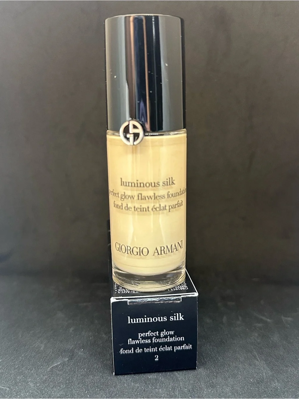 🆕 Giorgio Armani Luminous Silk Foundation ✨original formula✨ shade 2 18ml size
